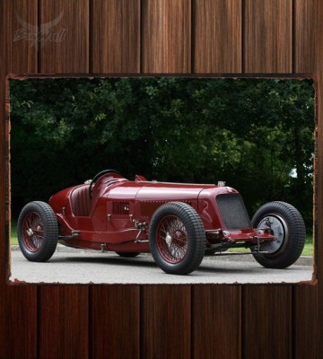 Металлическая табличка Maserati 8C 2800